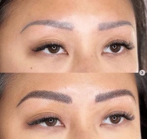 Nano hairstroke brows in Boca Raton