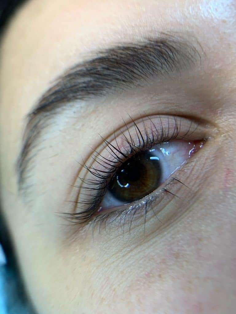 Lash lift & tint