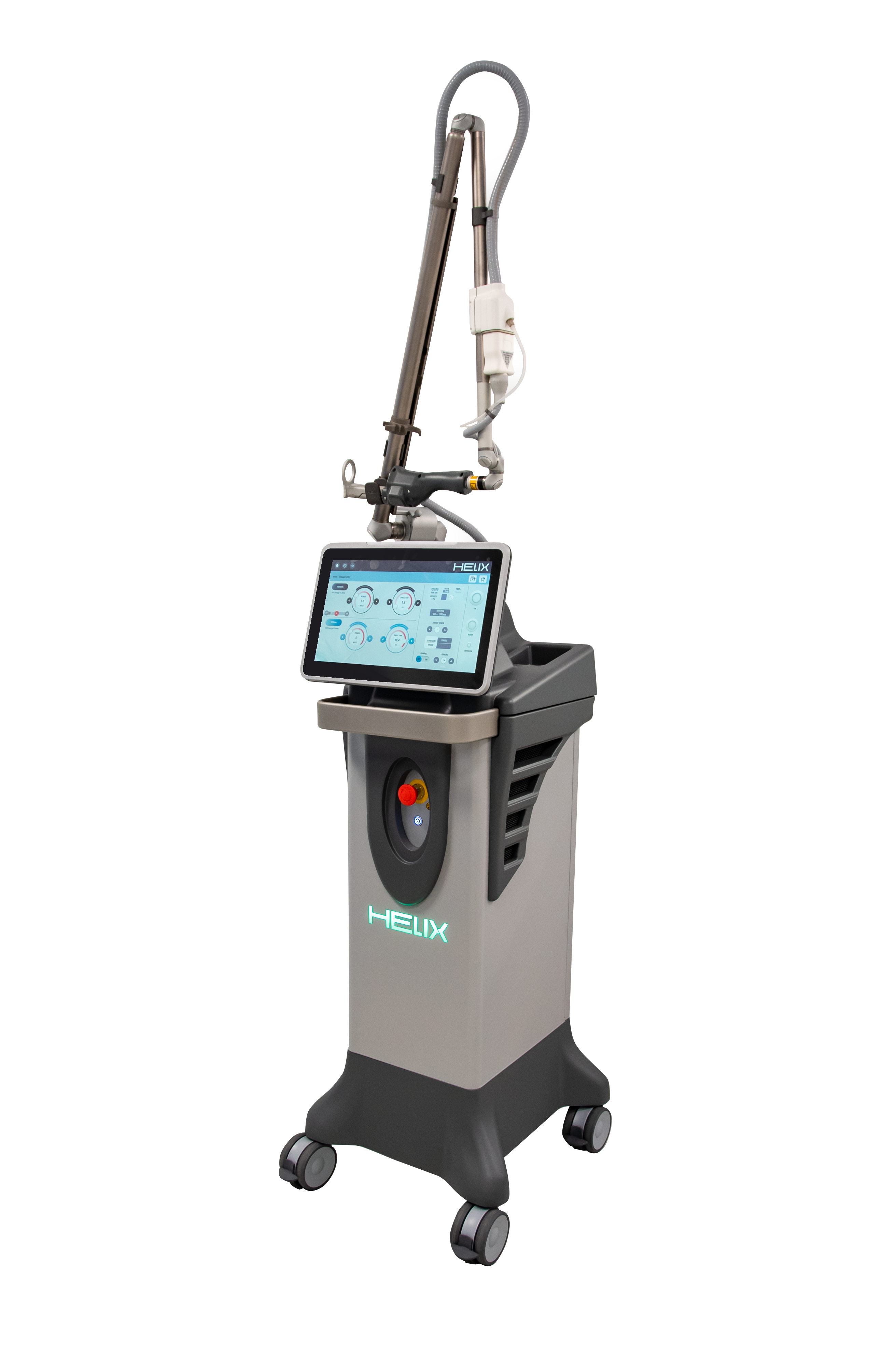 Helix laser device used for advanced skin rejuvenation treatments at Beauty Glam Studio in Florida.